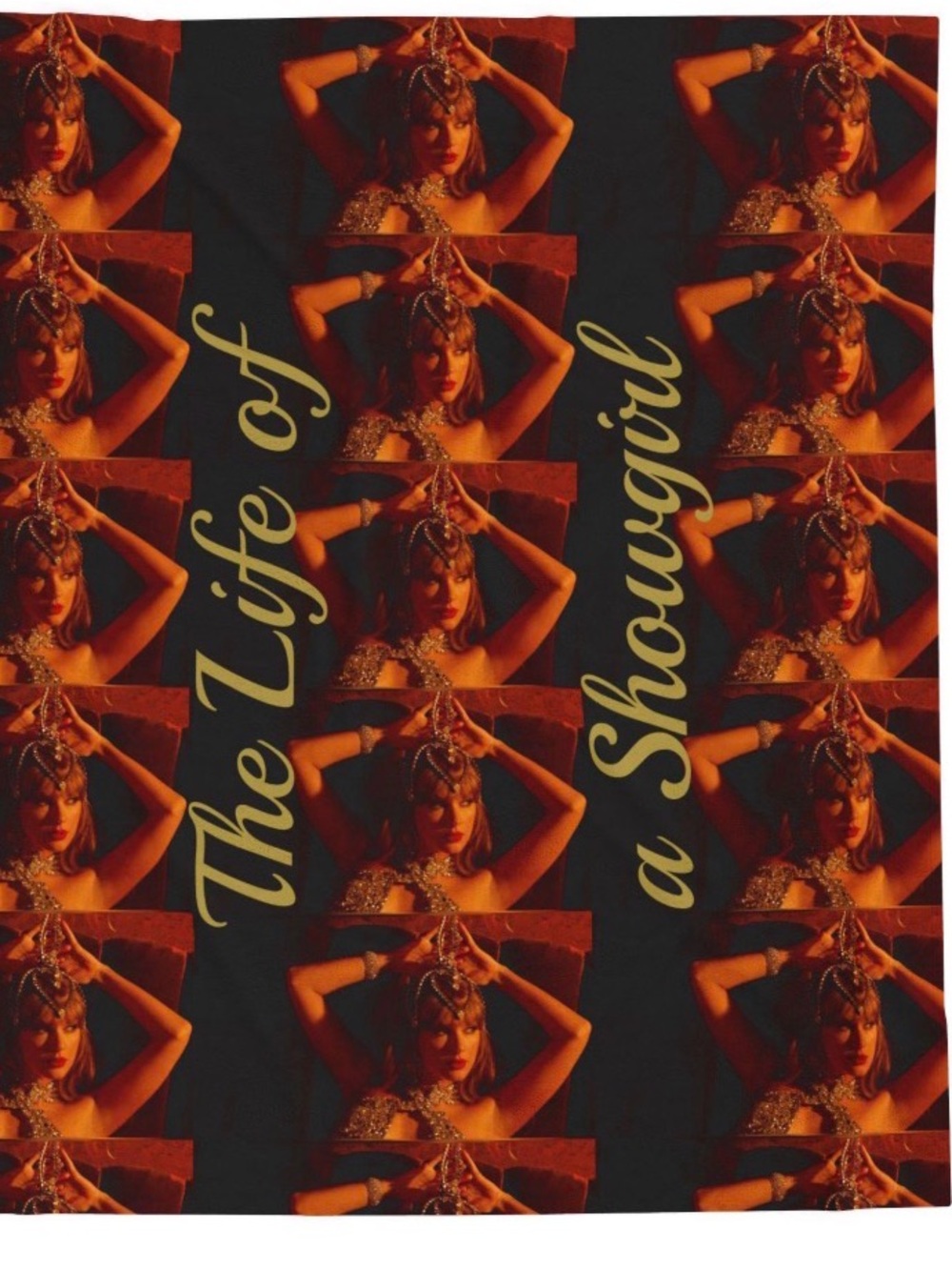 Taylor Swift The Life of a Showgirl Blanket / Tapestry